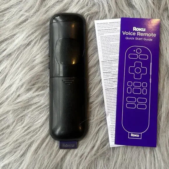 Roku Voice Remote Pro (RC-BR2) with Netflix/Disney+/AppleTV+/PrimeVideo - Picture 8 of 9